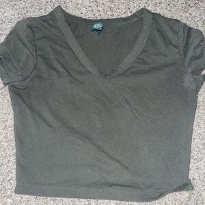Wild Fable green crop top